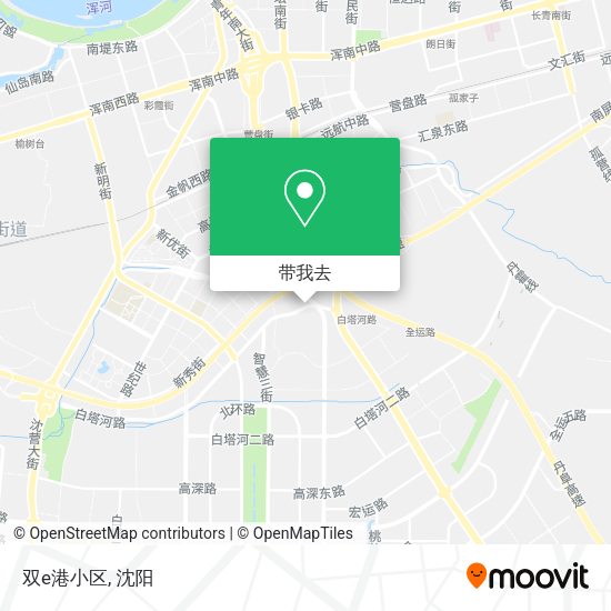双e港小区地图