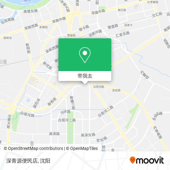 深青源便民店地图