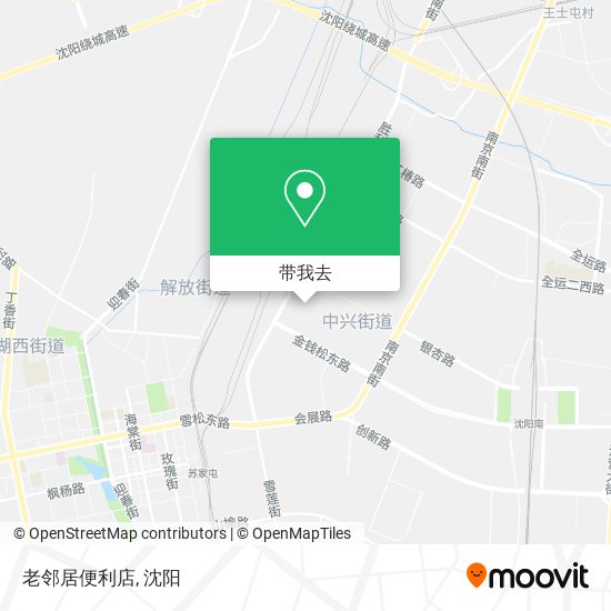 老邻居便利店地图