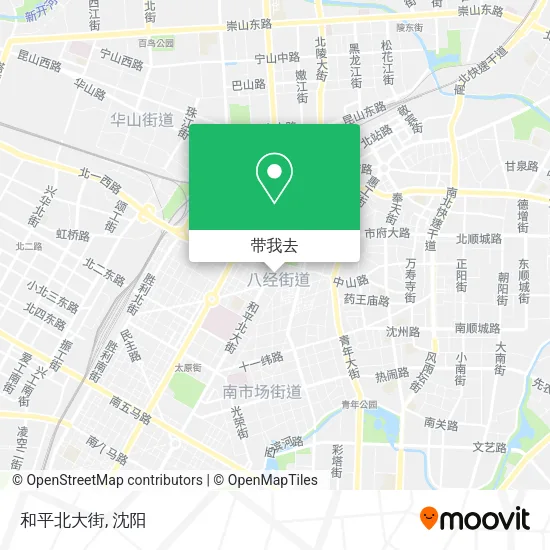 和平北大街地图