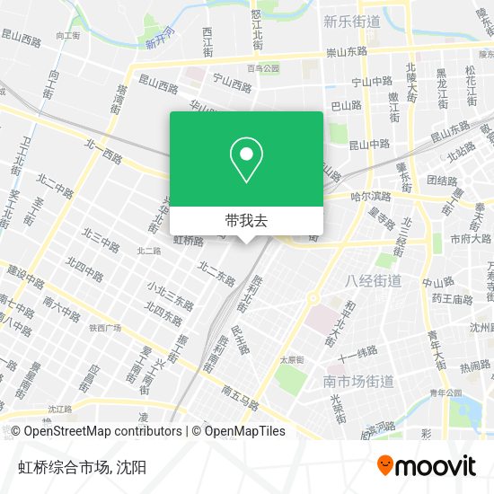 虹桥综合市场地图