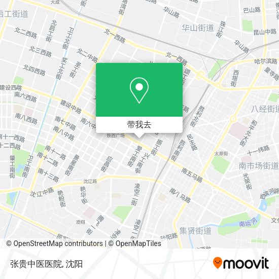 张贵中医医院地图