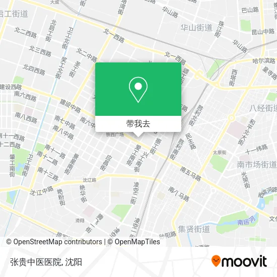 张贵中医医院地图