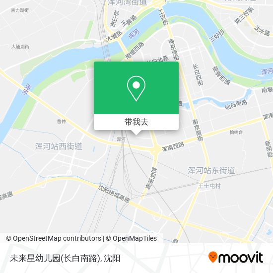 未来星幼儿园(长白南路)地图