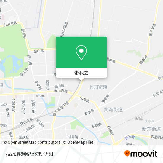 抗战胜利纪念碑地图