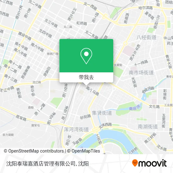 沈阳泰瑞嘉酒店管理有限公司地图