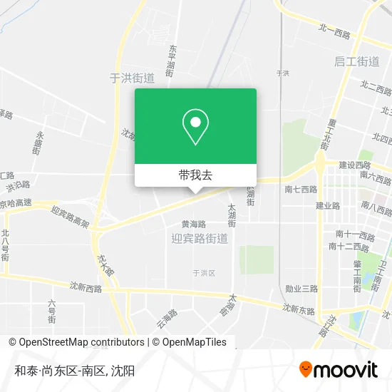 和泰·尚东区-南区地图