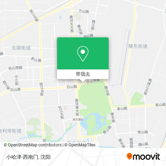 小哈津-西南门地图