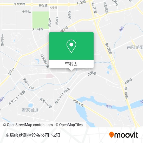 东瑞哈默测控设备公司地图