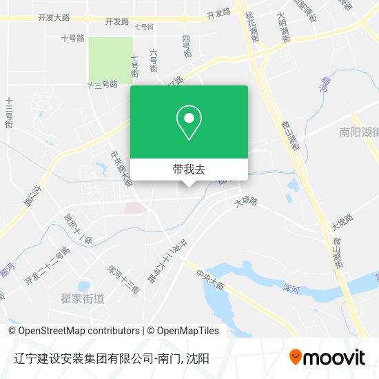 辽宁建设安装集团有限公司-南门地图