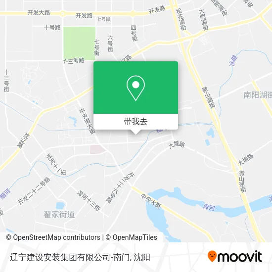辽宁建设安装集团有限公司-南门地图