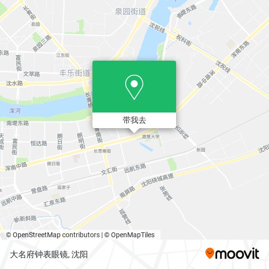 大名府钟表眼镜地图