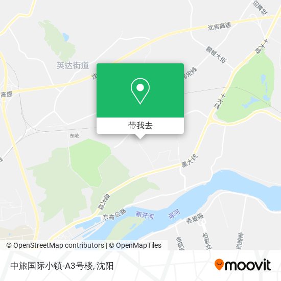 中旅国际小镇-A3号楼地图