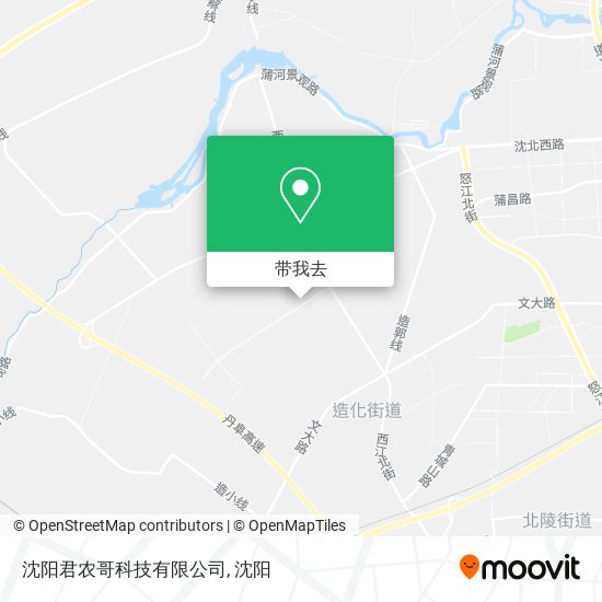 沈阳君农哥科技有限公司地图