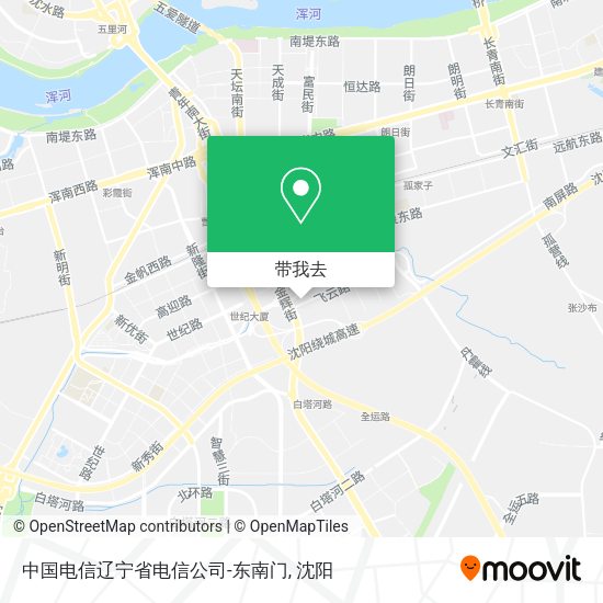 中国电信辽宁省电信公司-东南门地图