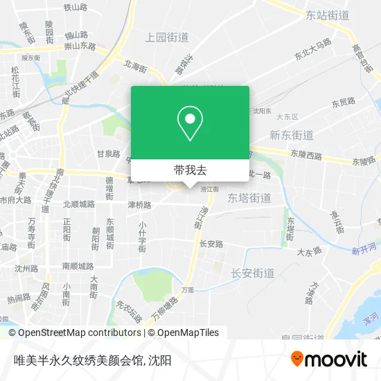 唯美半永久纹绣美颜会馆地图