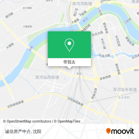 诚信房产中介地图