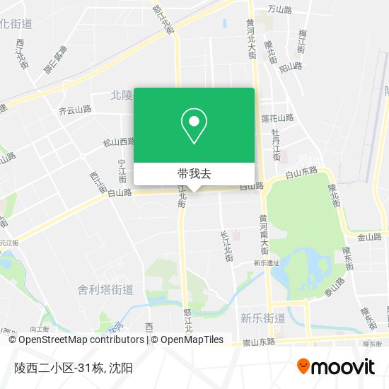 陵西二小区-31栋地图
