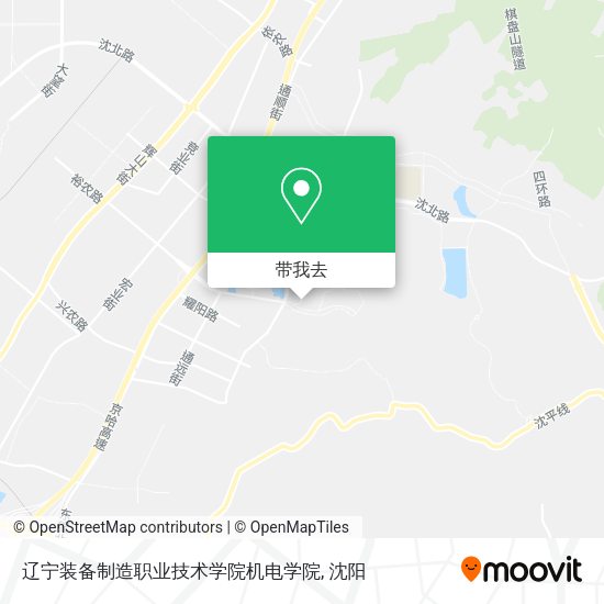 辽宁装备制造职业技术学院机电学院地图