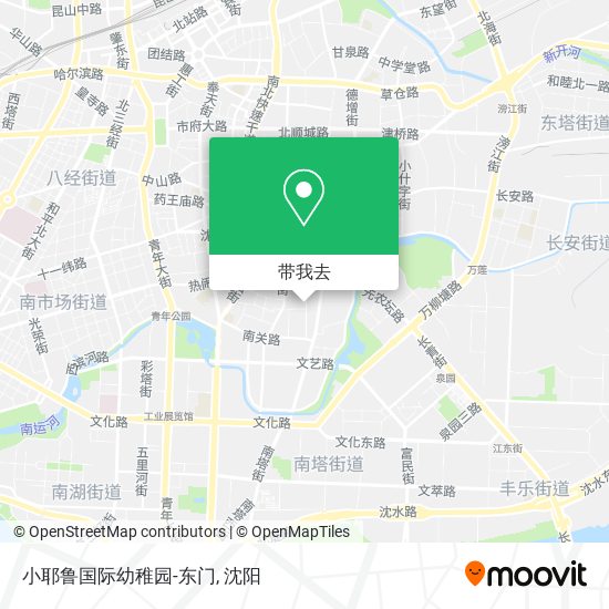 小耶鲁国际幼稚园-东门地图