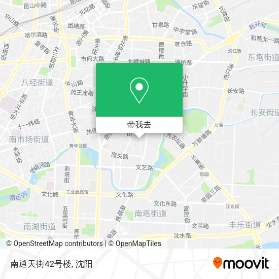 南通天街42号楼地图