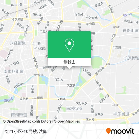 红巾小区-10号楼地图