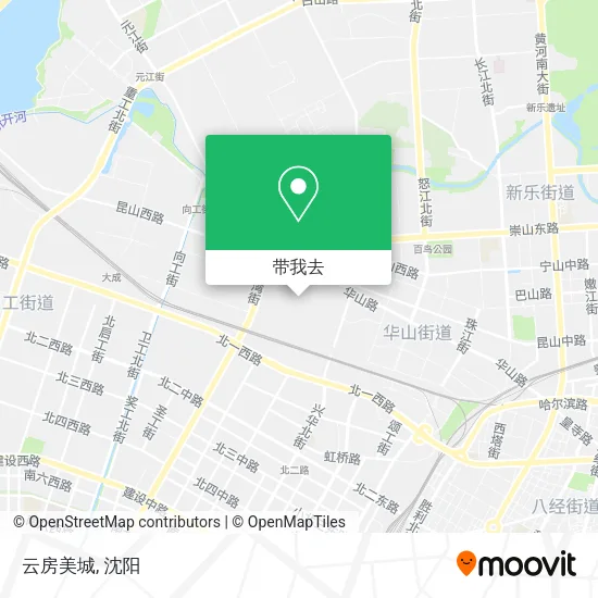 云房美城地图