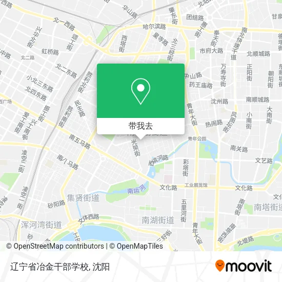 辽宁省冶金干部学校地图