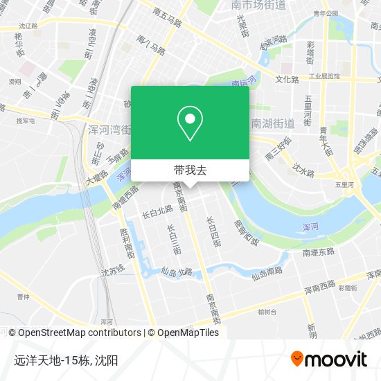远洋天地-15栋地图