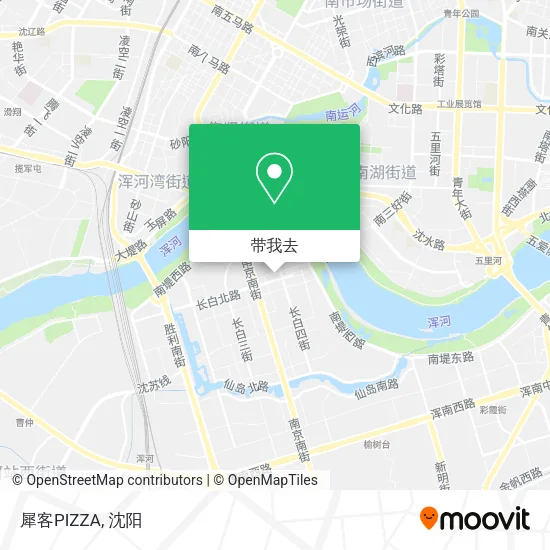 犀客PIZZA地图