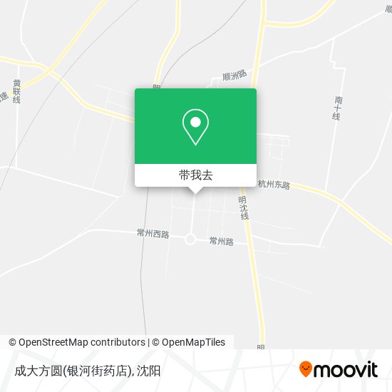 成大方圆(银河街药店)地图