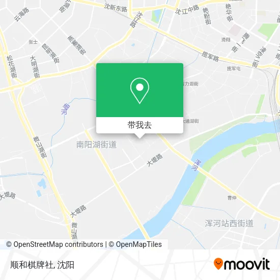 顺和棋牌社地图