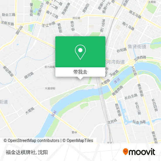 福金达棋牌社地图