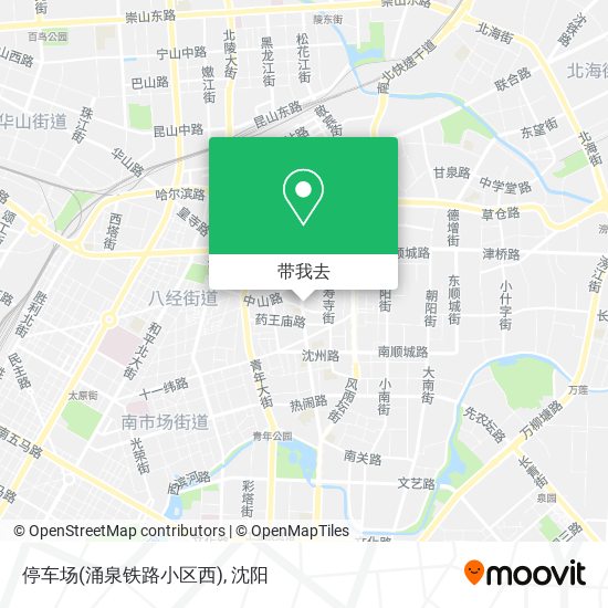 停车场(涌泉铁路小区西)地图