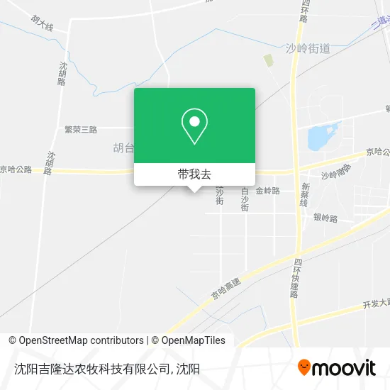 沈阳吉隆达农牧科技有限公司地图