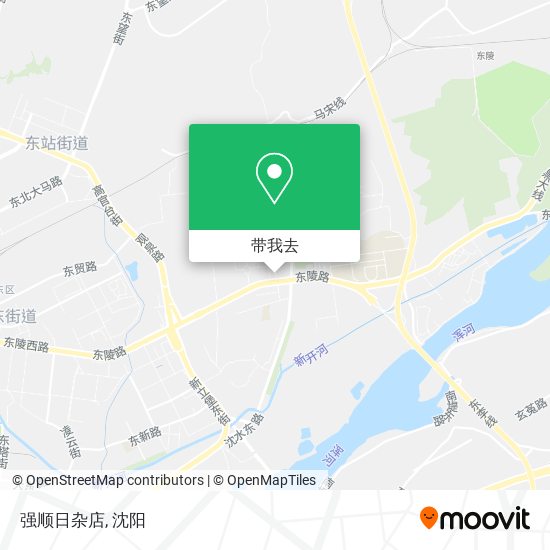 强顺日杂店地图