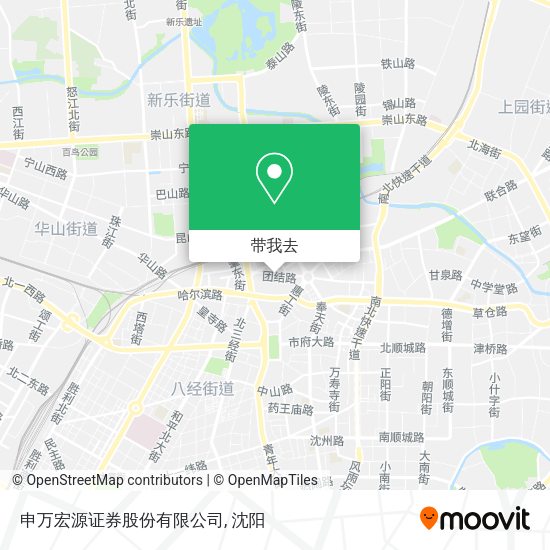 申万宏源证券股份有限公司地图