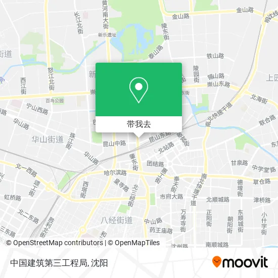 中国建筑第三工程局地图