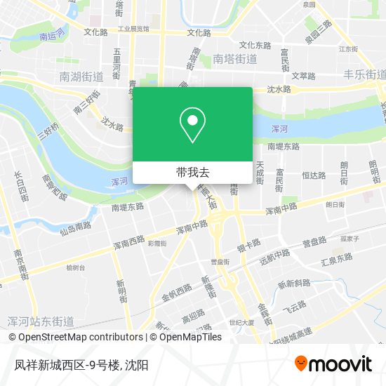 凤祥新城西区-9号楼地图