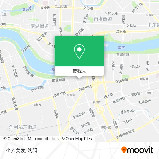 小芳美发地图