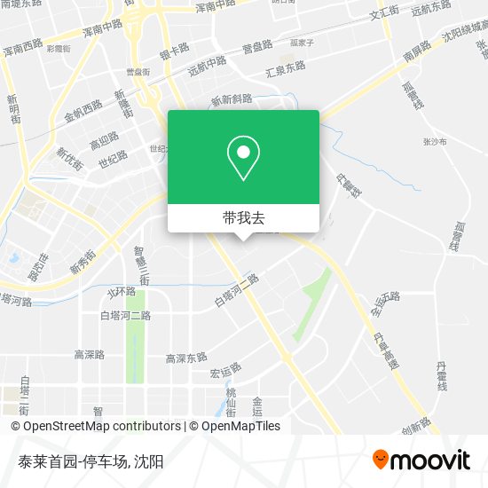 泰莱首园-停车场地图