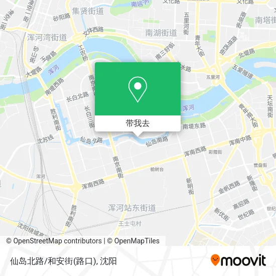仙岛北路/和安街(路口)地图