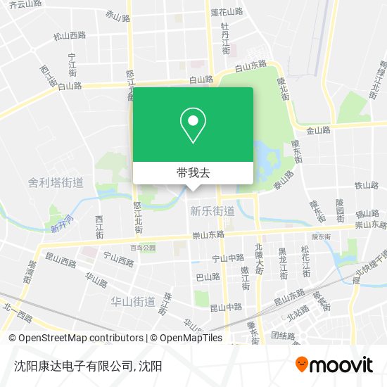 沈阳康达电子有限公司地图