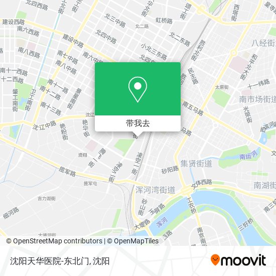 沈阳天华医院-东北门地图