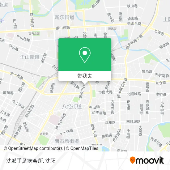 沈派手足病会所地图