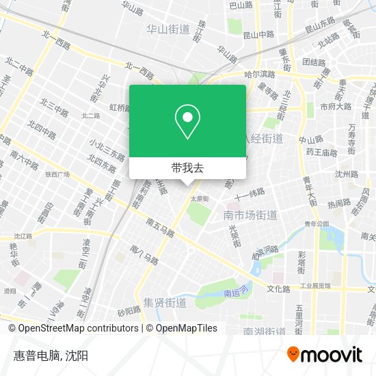 惠普电脑地图