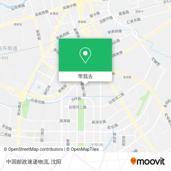 中国邮政速递物流地图