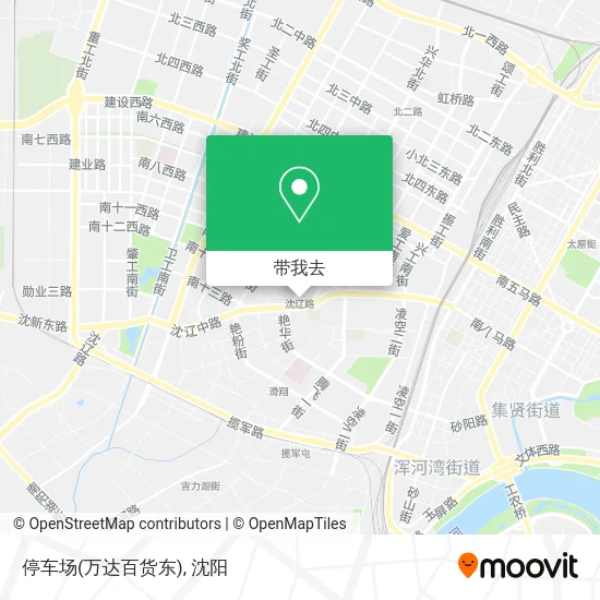 停车场(万达百货东)地图