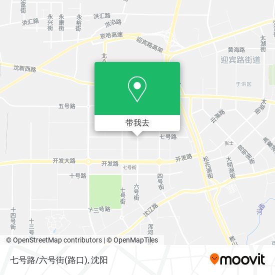 七号路/六号街(路口)地图