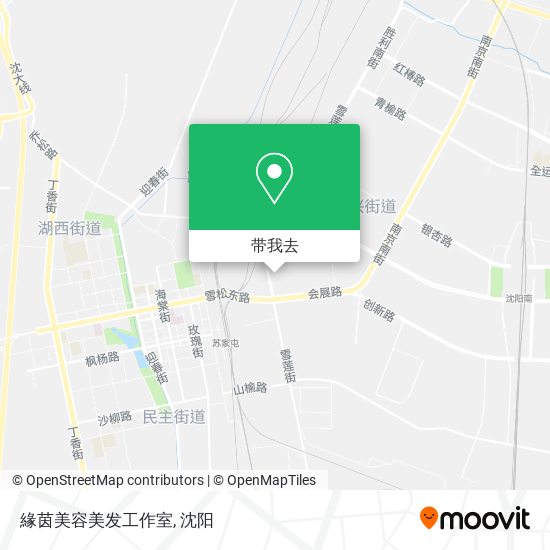 緣茵美容美发工作室地图